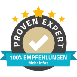 ProvenExpert – 100% Empfehlungen